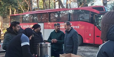 ÇANKIRI VEKİLİ DEPREM BÖLGESİNDE!