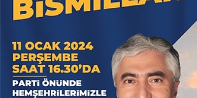 Hüseyin Filiz Belediye Başkanlığı seçimleri için çalışmalara başlıyor.